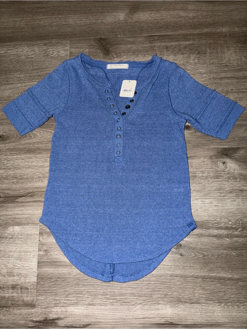 Free people on the run Henley top